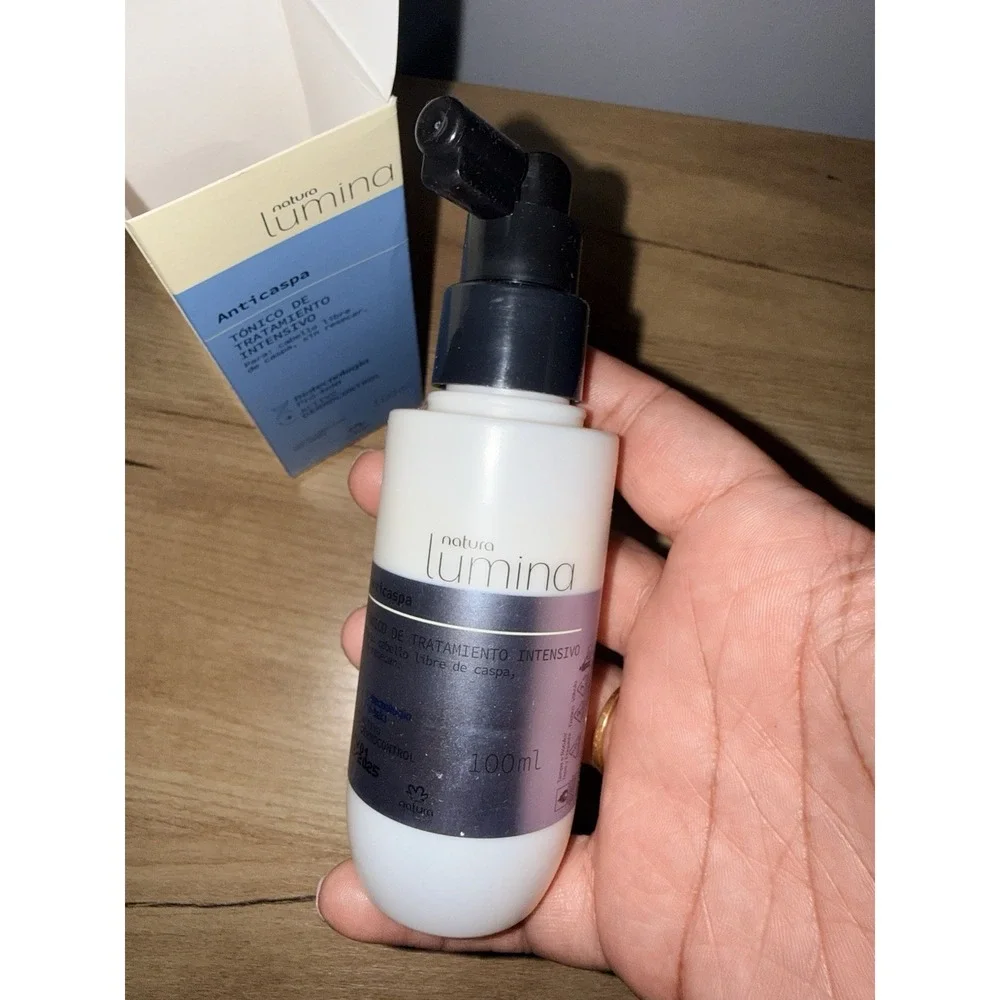 Natura  Lumina Anticaspa‎ Tonico de Tratamento Intensivo 100Ml - (10.14FlOz) Y